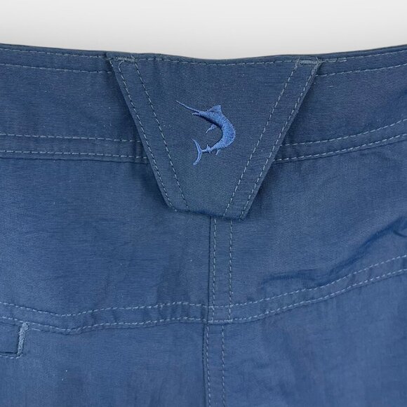 Reel Legends Quick-Dry Nylon Cargo Fishing Shorts‎ 36 Mesh Lined Pockets - Picture 5 of 12